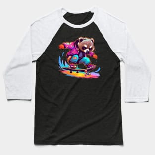 bear skater Baseball T-Shirt